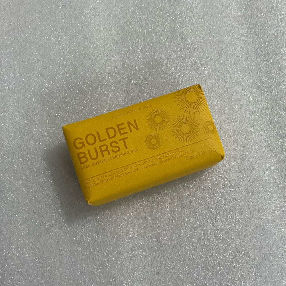 Bath and Body Works Golden Burst Cleansing Bar